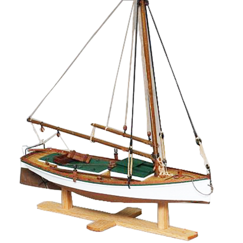 1/35 FLATTLE Wooden Boat Model - Model Kit Yacht recension och pris