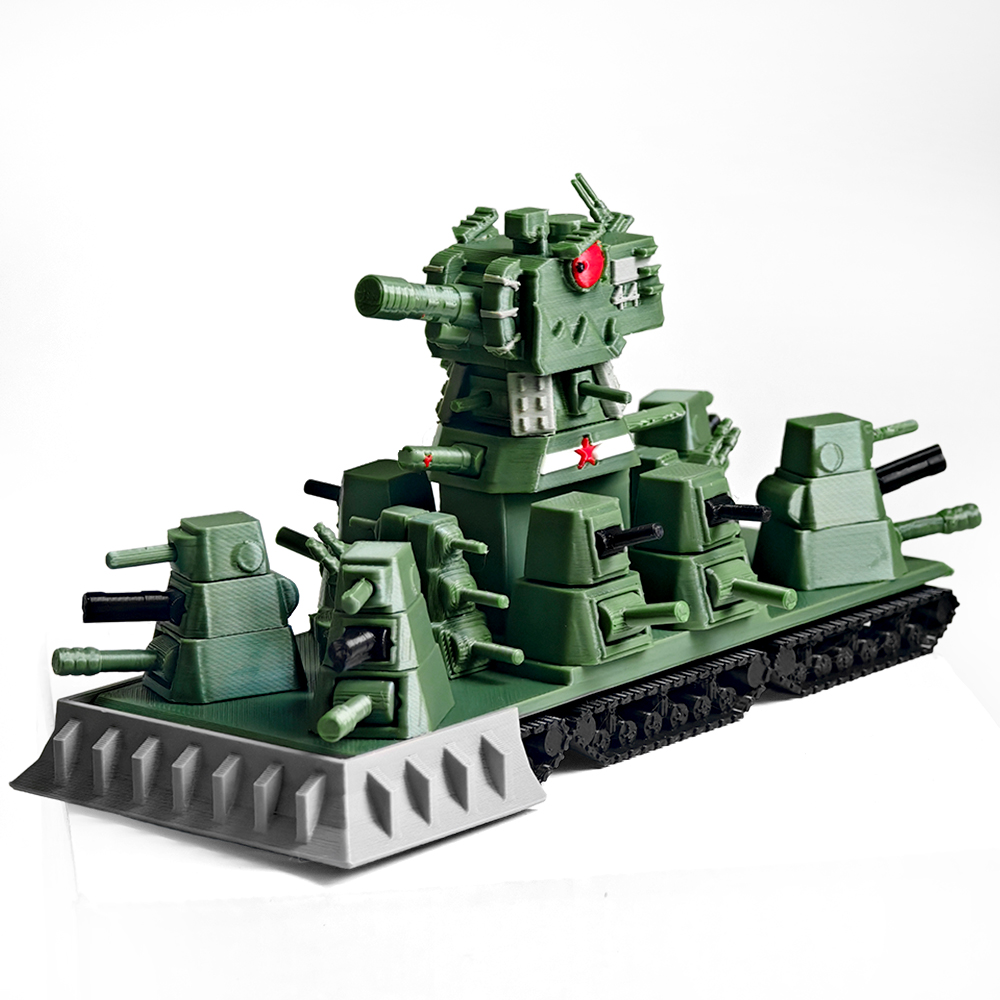 3D Printed KV‑44M Super Heavy  - Model Kit Fantasy recension och pris