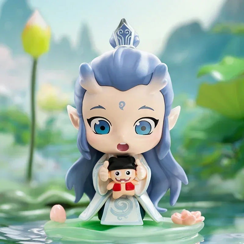 POP MART NeZha2Born Bonds Seri - Model Kit Anime Girl recension och pris