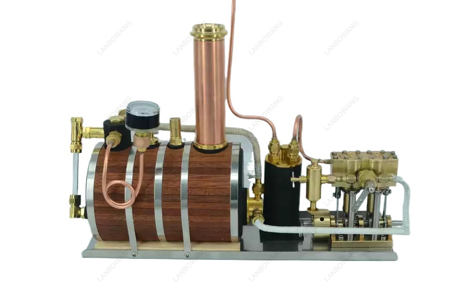 Two-Cylinder Reciprocating Ste - Model Kit Engine recension och pris