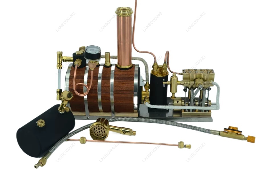 Two-Cylinder Reciprocating Ste - Model Kit Engine recension och pris