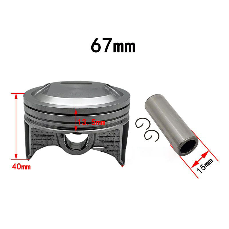 233cc Engine Piston Kit for [M - Model Kit Engine recension och pris