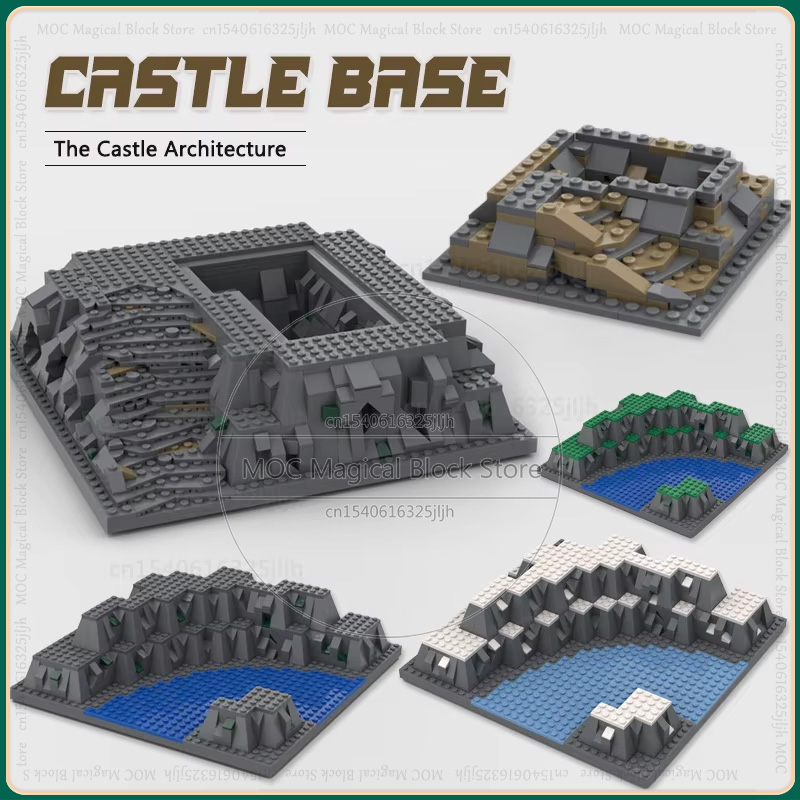 Moc Building Blocks 3D Base Te - Model Kit Fantasy recension och pris