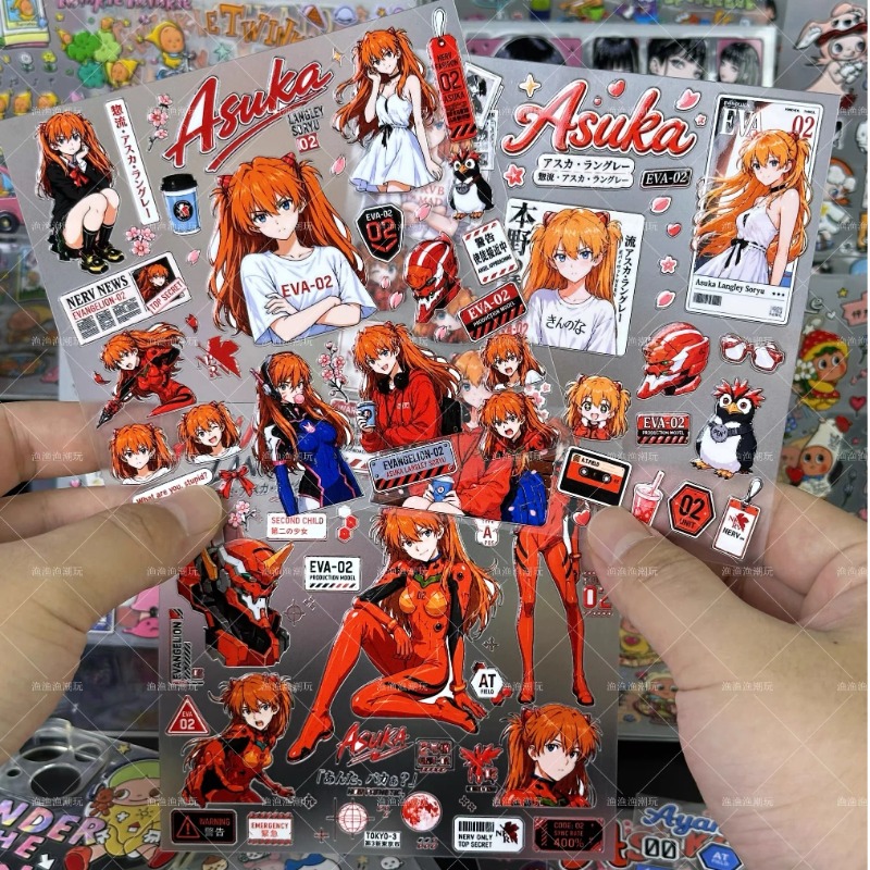 3Pcs/set New Anime EVA Asuka L - Model Kit Eva recension och pris