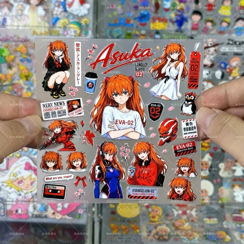 3Pcs/set New Anime EVA Asuka L - Model Kit Eva recension och pris