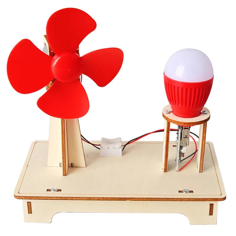 DIY Wooden Wind Turbine Model  - Model Kit Fantasy recension och pris