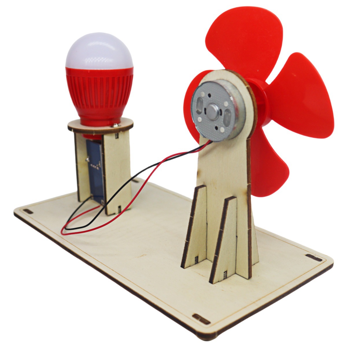 DIY Wooden Wind Turbine Model  - Model Kit Fantasy recension och pris