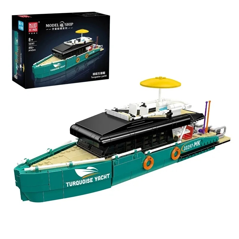 Turquoise Luxury Yachts Buildi - Model Kit Yacht recension och pris