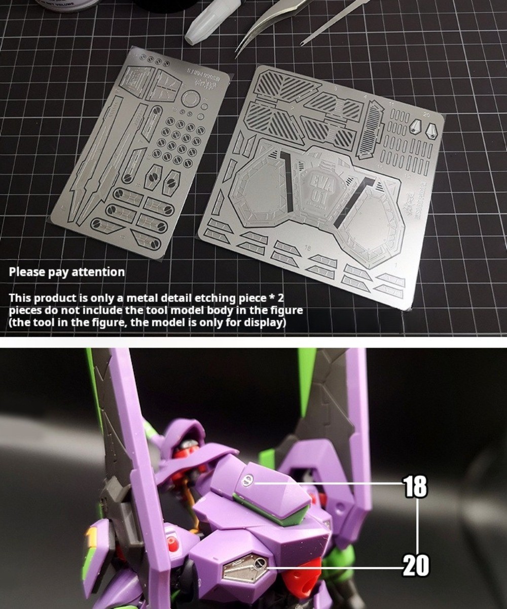 MS066 MSWZ Metal Etching Parts - Model Kit Eva recension och pris